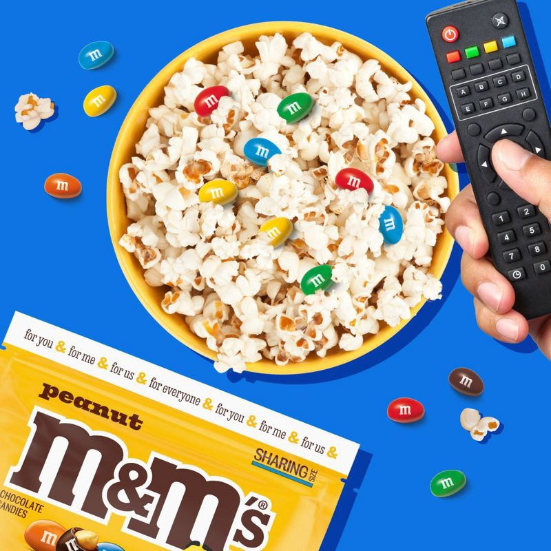 slide 5 of 8, M&M's Peanut Chocolate Candy - Sharing Size - 10.05oz, 10.05 oz