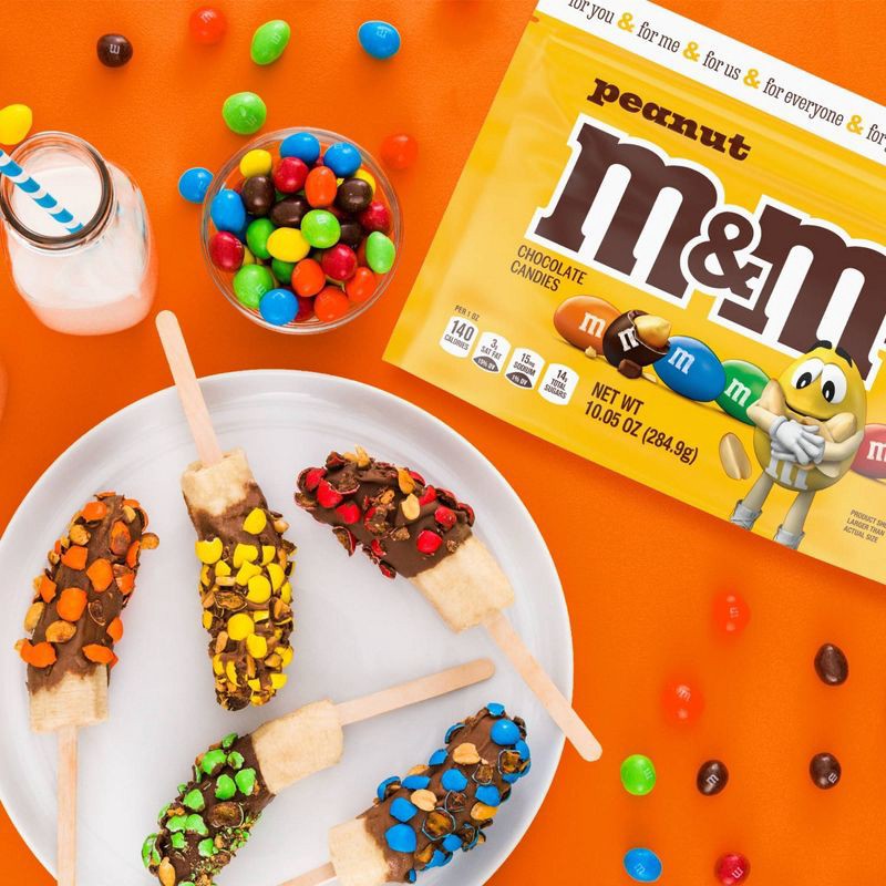 slide 7 of 8, M&M's Peanut Chocolate Candy - Sharing Size - 10.05oz, 10.05 oz