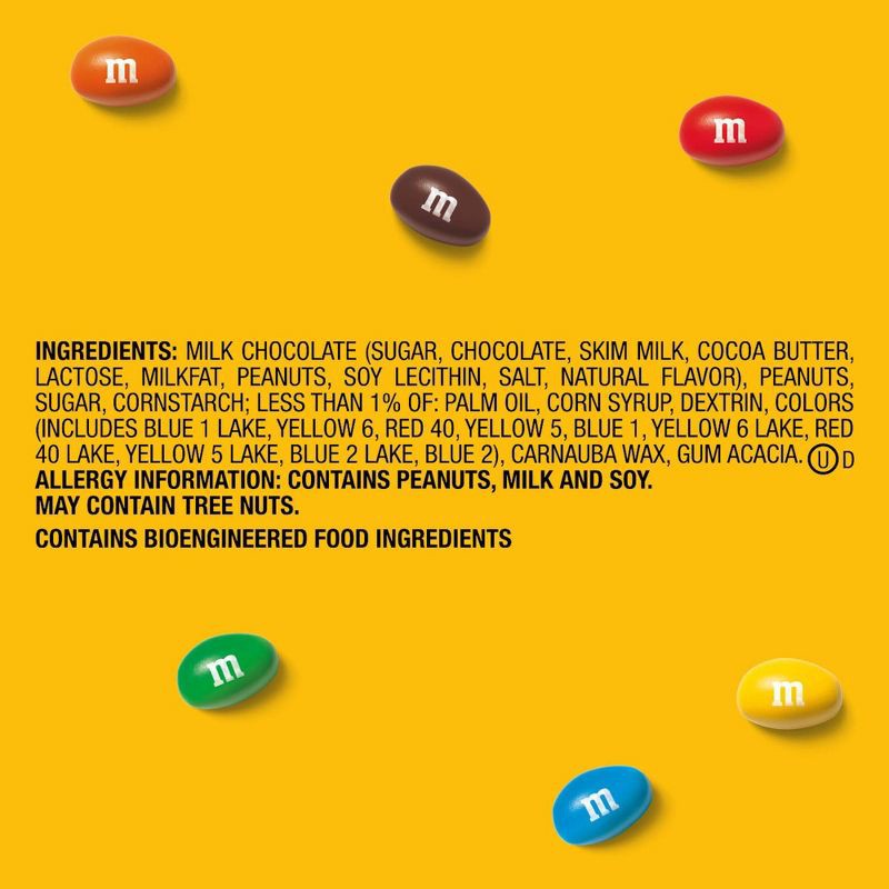 slide 8 of 8, M&M's Peanut Chocolate Candy - Sharing Size - 10.05oz, 10.05 oz