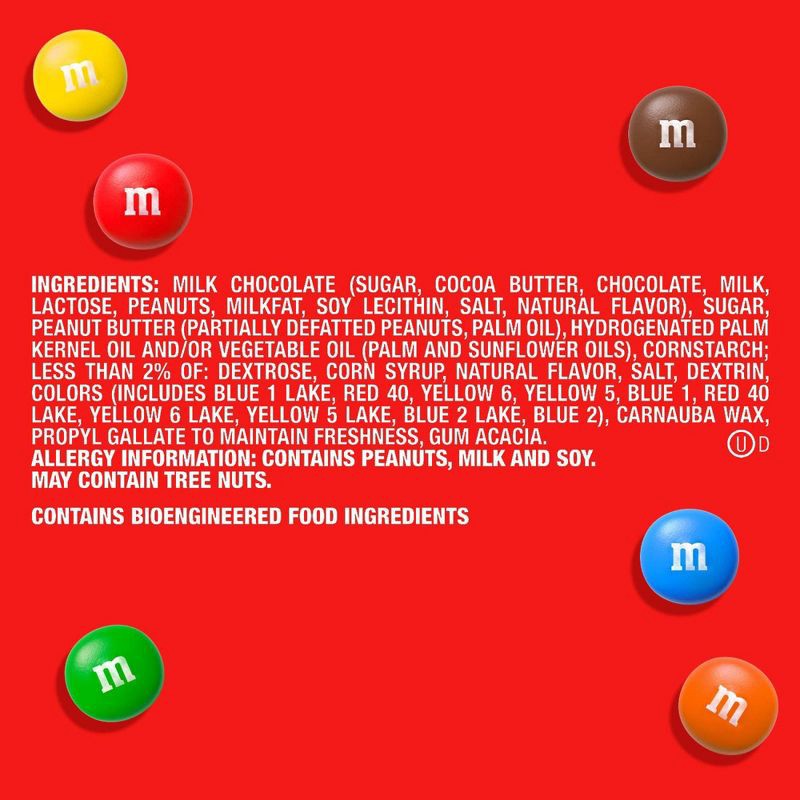 slide 11 of 12, M&M's Peanut Butter Chocolate Candy - Sharing Size - 9oz, 9 oz