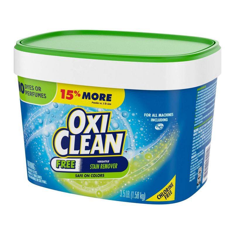 slide 5 of 7, OxiClean Powder Versatile Stain Remover Free - 3.5lbs, 3.5 lb