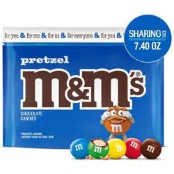 M&M's Pretzel Sharing Size Chocolate Candies - 7.4oz