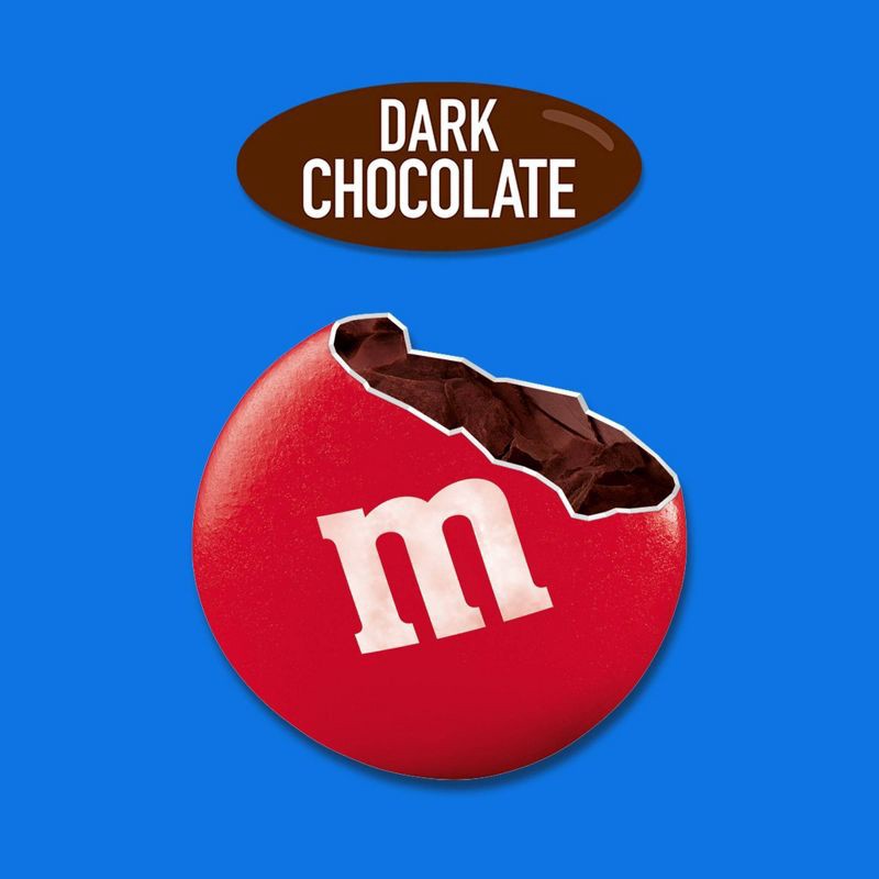 slide 3 of 13, M&M's Dark Chocolate Sharing Size Chocolate Candies Pouch - 9.4oz, 9.4 oz