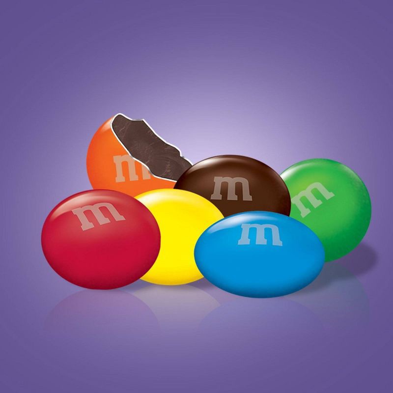 slide 4 of 12, M&M's Dark Chocolate Sharing Size Chocolate Candies Pouch - 9.4oz, 9.4 oz