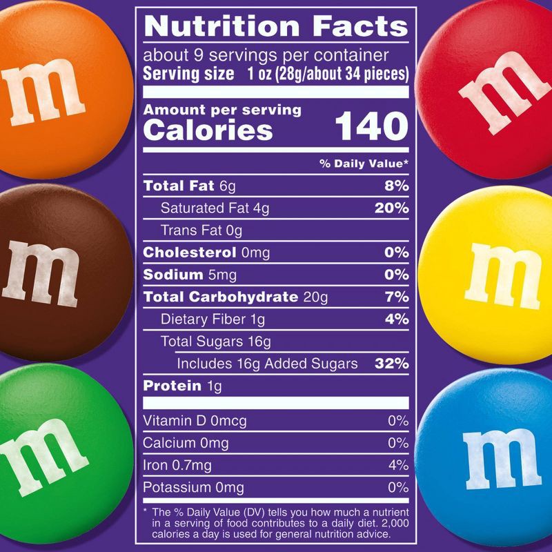 slide 9 of 12, M&M's Dark Chocolate Sharing Size Chocolate Candies Pouch - 9.4oz, 9.4 oz