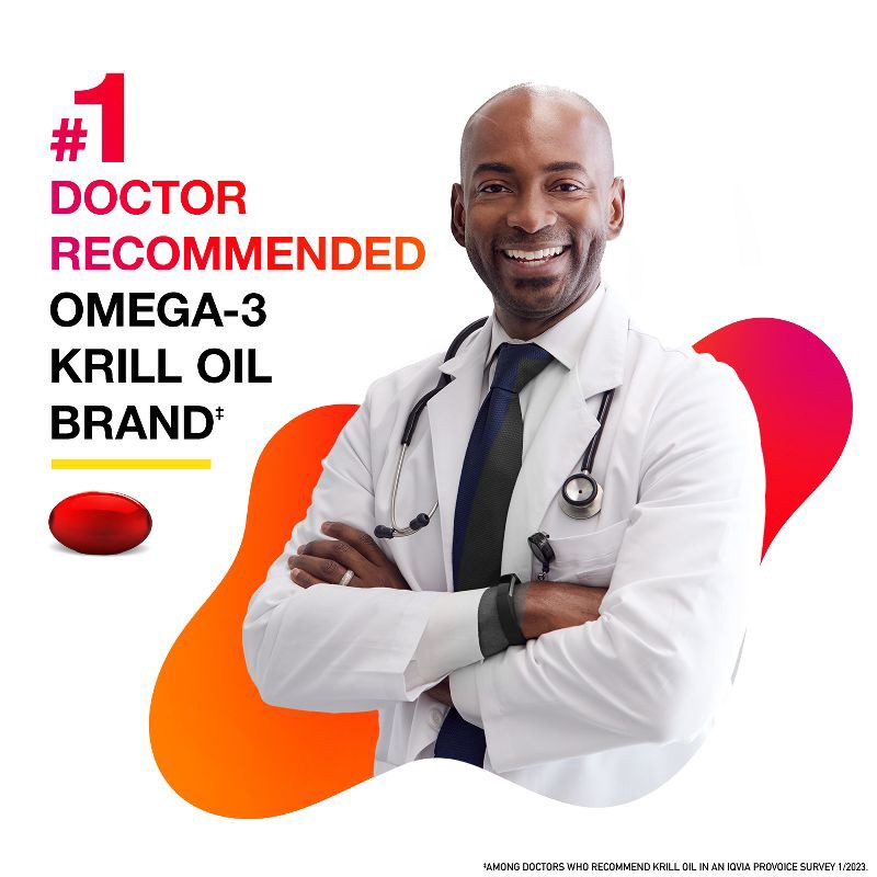 slide 3 of 13, Megared Advanced 4-in-1 Omega 3 Fish Oil 500mg Softgels - 80ct, 80 ct; 500 mg