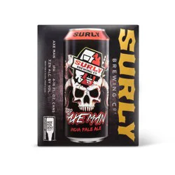 Surly Brewing Co. Surly Todd the Axe Man IPA Beer - 4pk/16 fl oz Cans