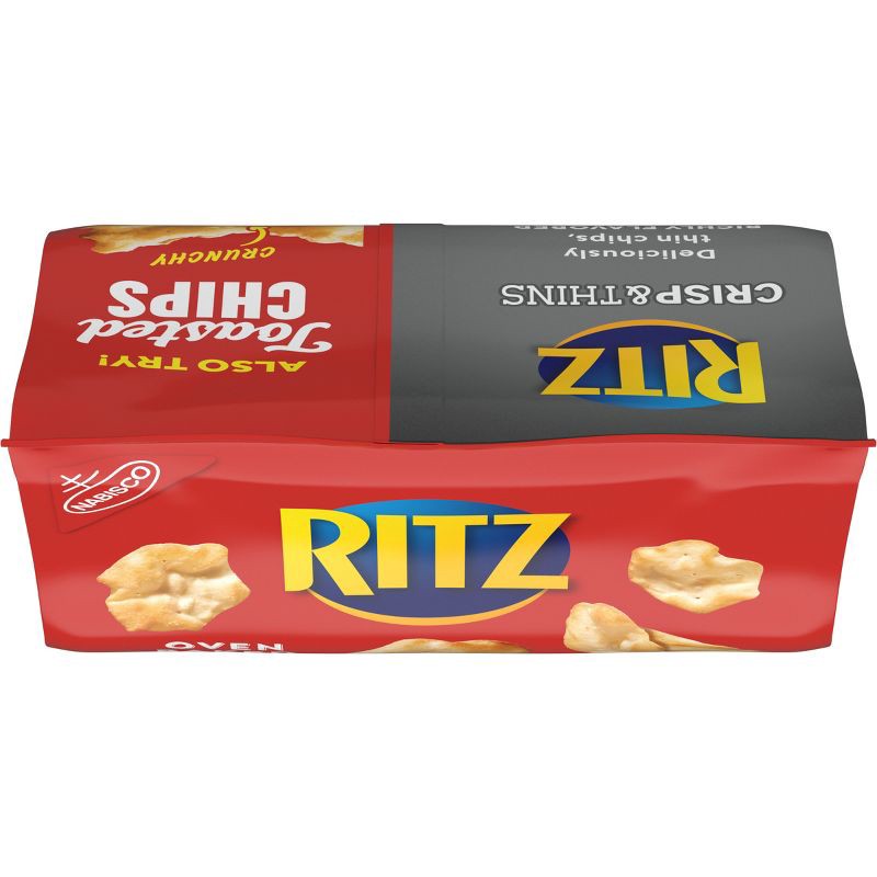 slide 11 of 16, Ritz Crisp & Thins Cream Cheese & Onion Potato And Wheat Chips - 7.1oz, 7.1 oz