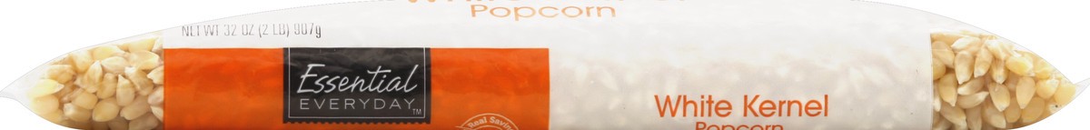 slide 4 of 6, Essential Everyday Popcorn, White Kernel, 32 oz