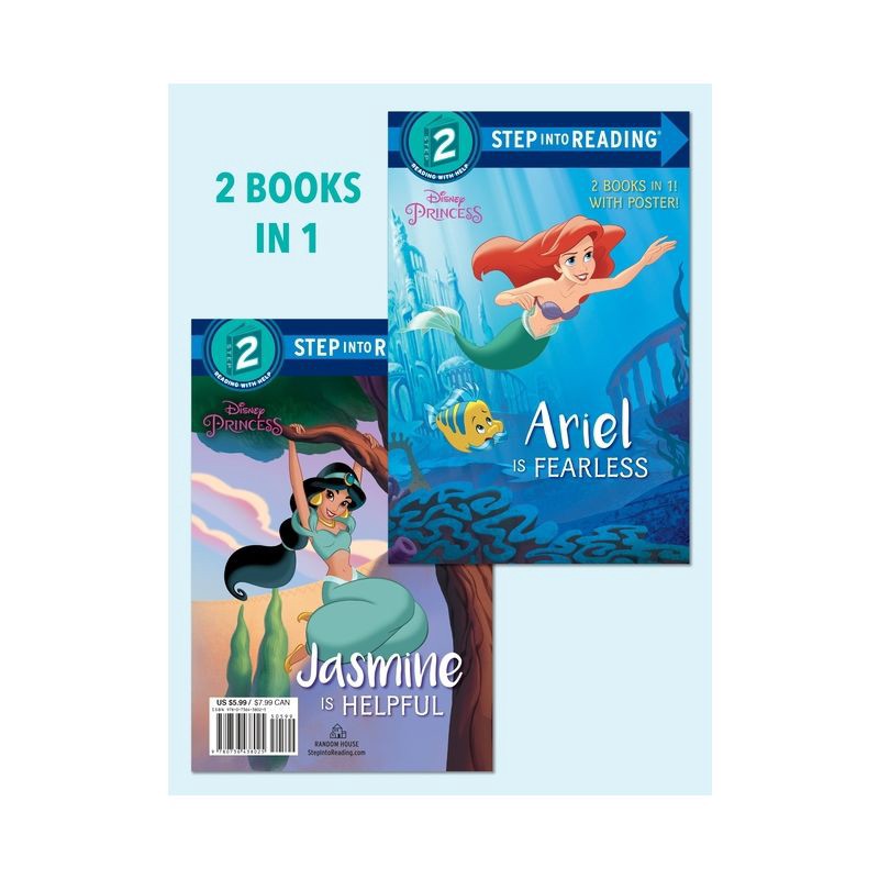 slide 1 of 1, Random House Ariel Is Fearless/ Jasmine Is Helpful - By Liz Marsham & Suzanne Francis ( Paperback ), 1 ct