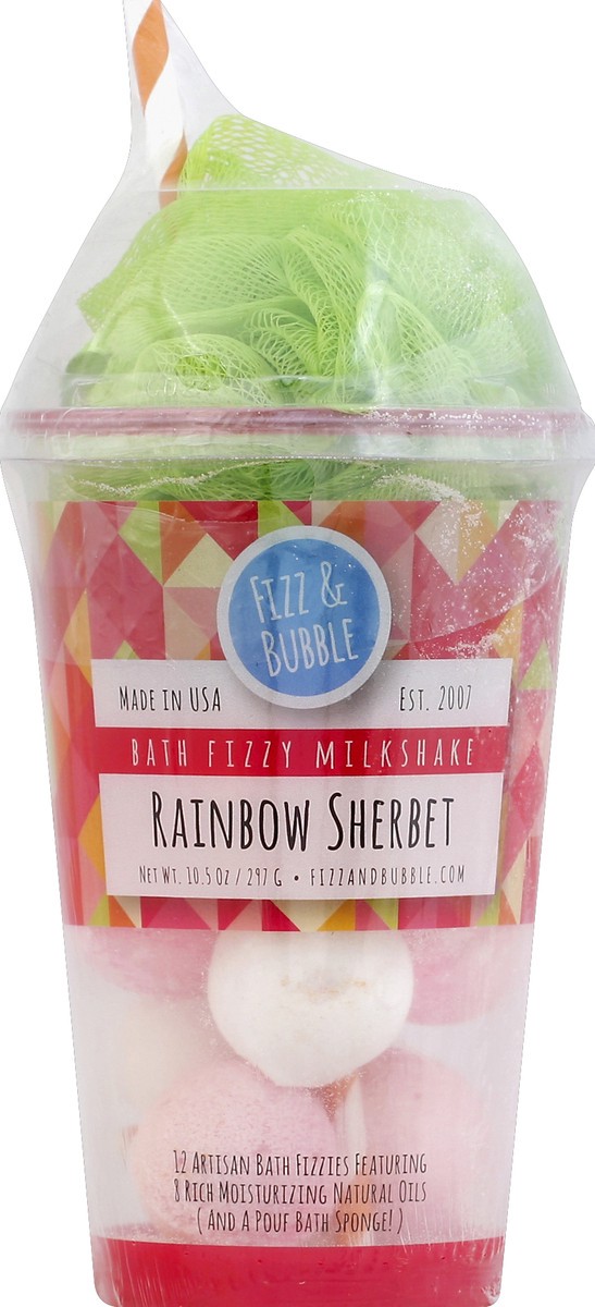 Rainbow Sherbet Bath Fizzy Milkshake