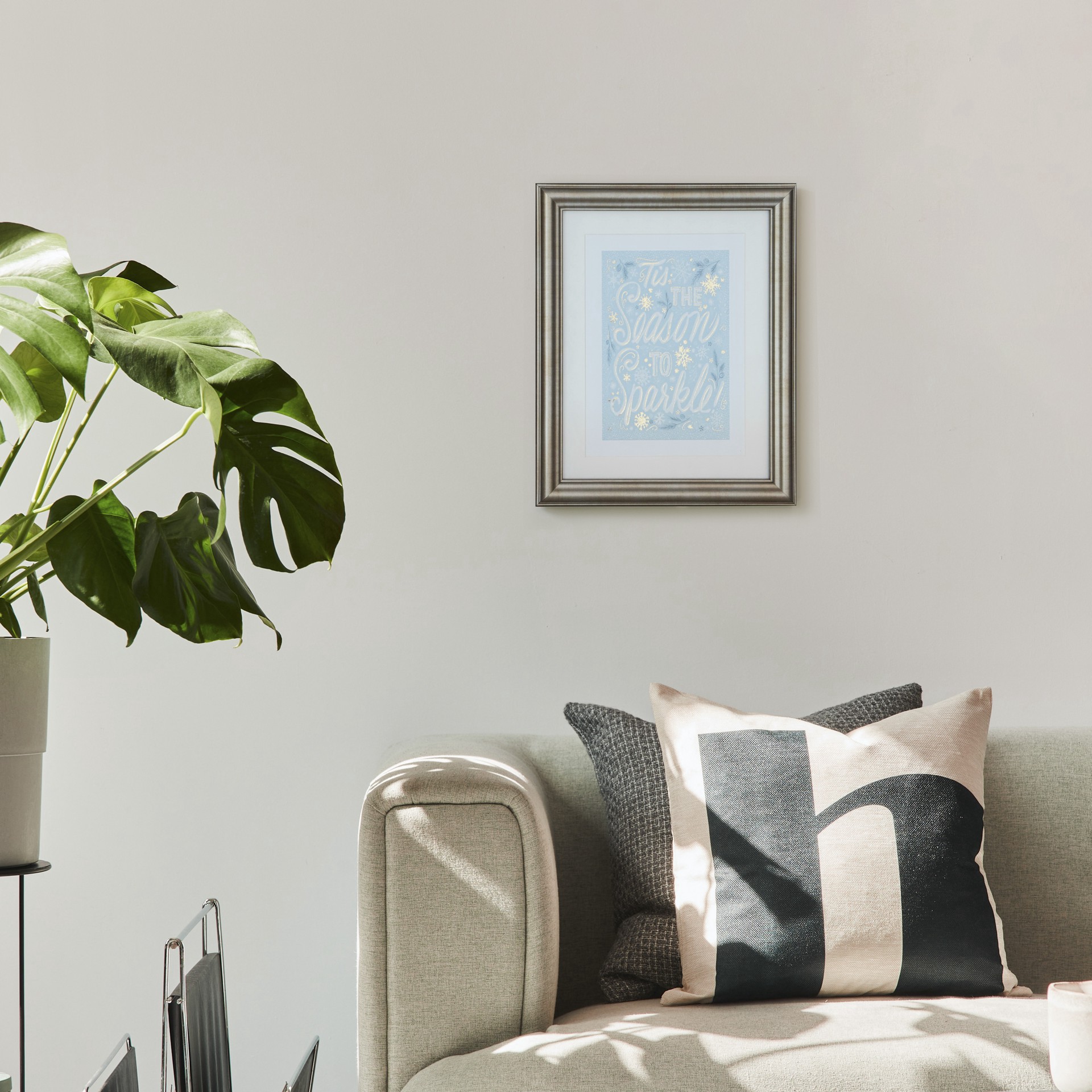 slide 5 of 8, 8" X 10" Season To Sparkle Framed Wall Decor By Ashland, 8 in x 10 in