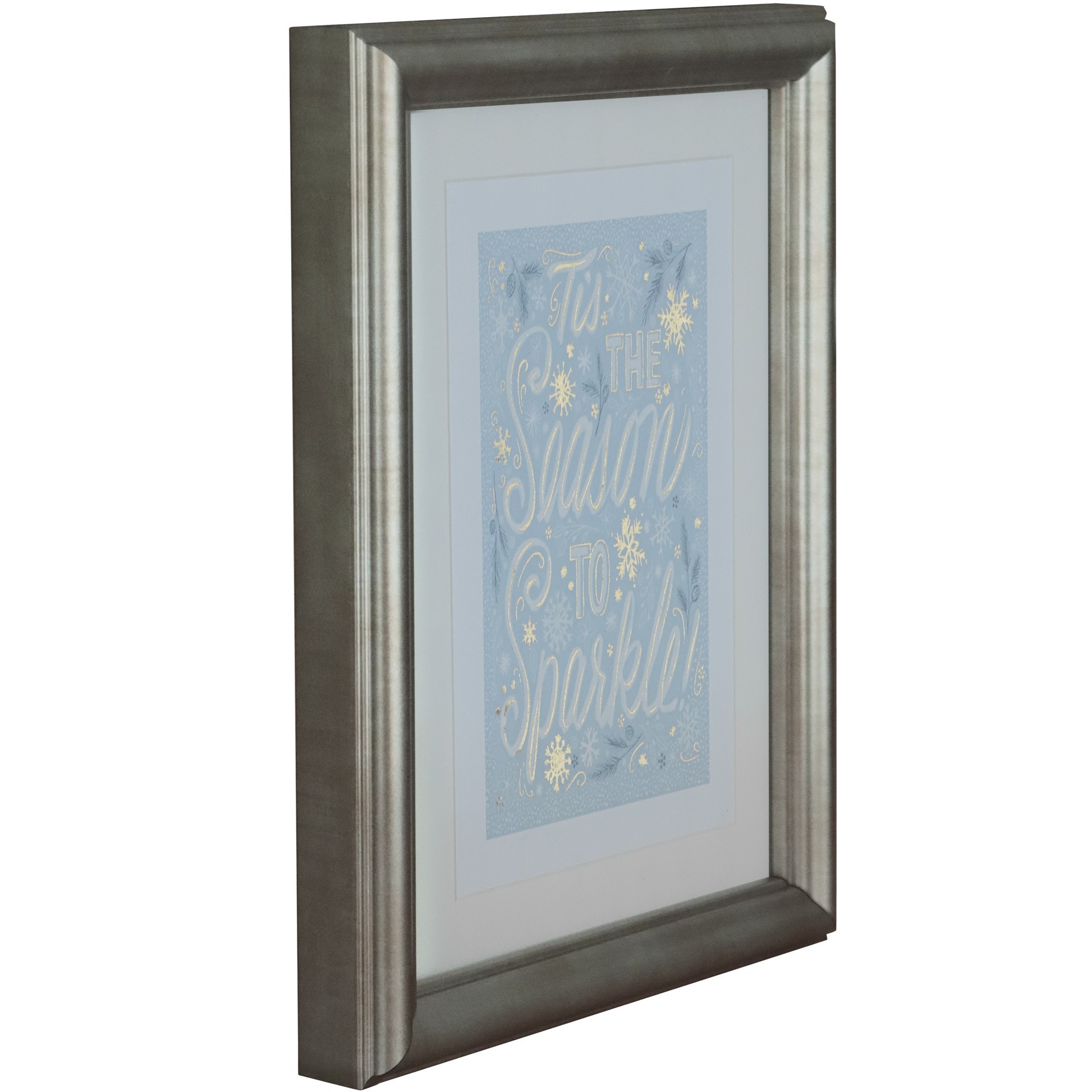 slide 6 of 8, 8" X 10" Season To Sparkle Framed Wall Decor By Ashland, 8 in x 10 in