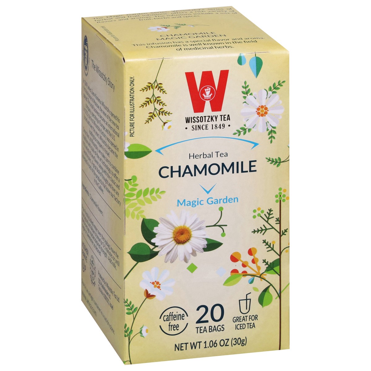 slide 6 of 9, Wissotzky Tea Magic Garden Tea Bags Chamomile Herbal Tea - 20 ct, 20 ct