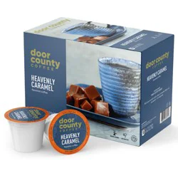 Door County Coffee Heavenly Caramel Single Serve Coffee
