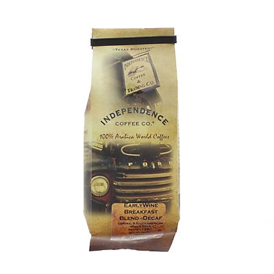 slide 1 of 1, Independence Coffee Co. Breakfast Blend Decaf Whole Bean, 12 oz