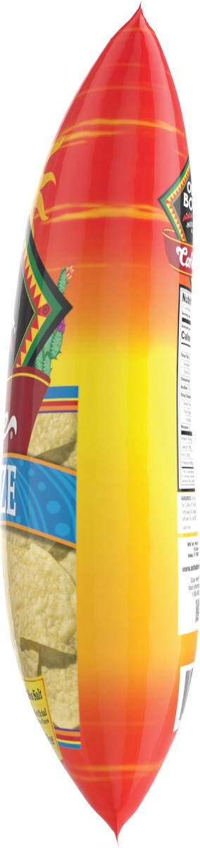 slide 6 of 7, On The Border 15 oz On The Border Café Style Fiesta Size Tortilla Chips, 16 oz