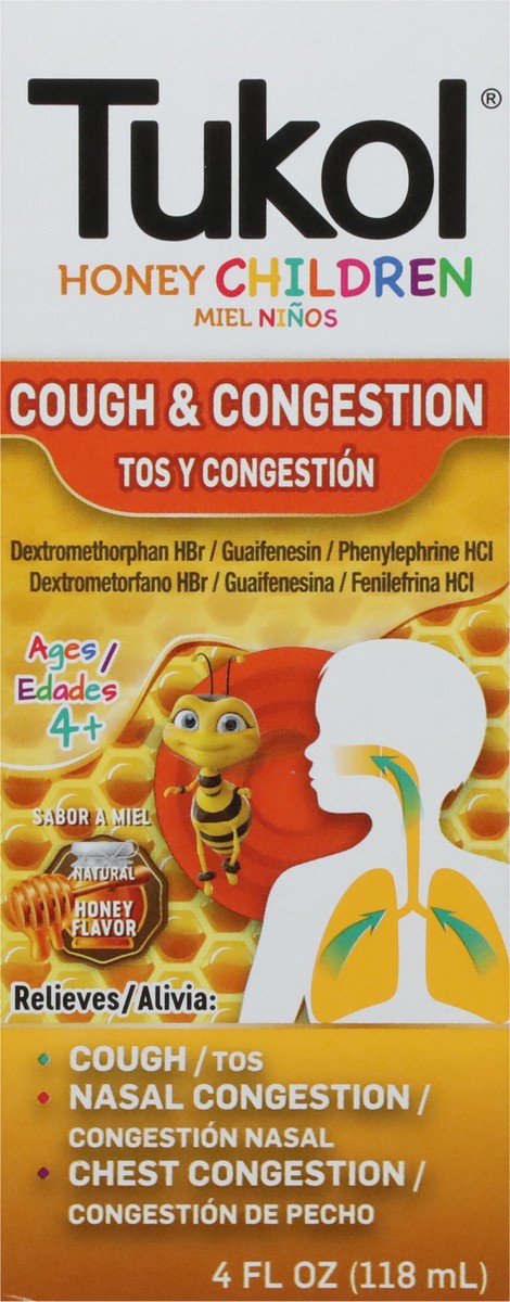 slide 9 of 9, Tukol Honey Children Cough & Congestion Syrup, 4 oz