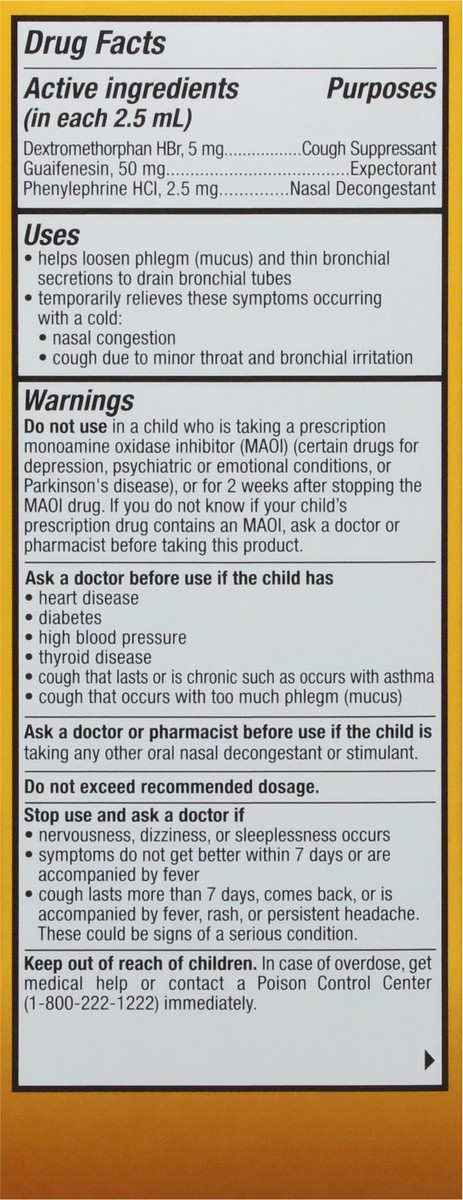 slide 5 of 9, Tukol Honey Children Cough & Congestion Syrup, 4 oz