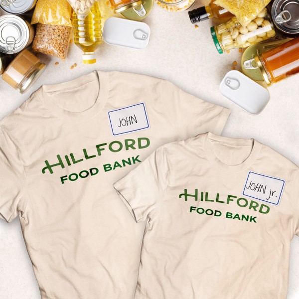 slide 6 of 8, Avery Flexible Name Badge Labels, White with Blue Border, 400 ct