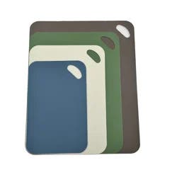 Grand Gourmet Poly Flex Mat Nonslip, 4Piece, Multicolor