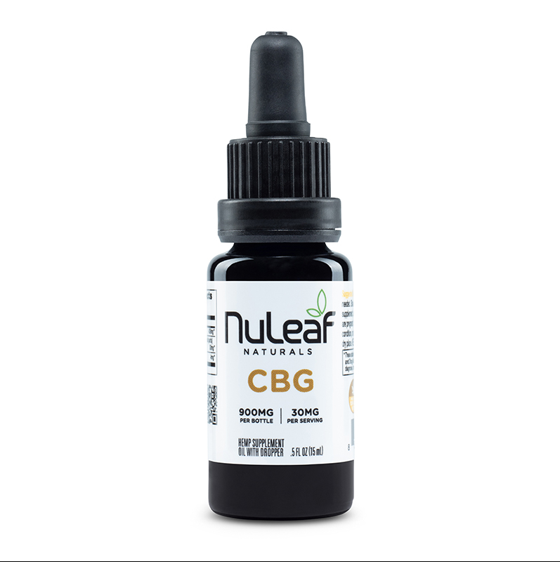 slide 1 of 1, Nuleaf Naturals Full Spectrum Hemp Cbg Oil, 15 ml