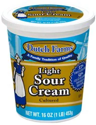 Dutch Farms Light Sour Cream