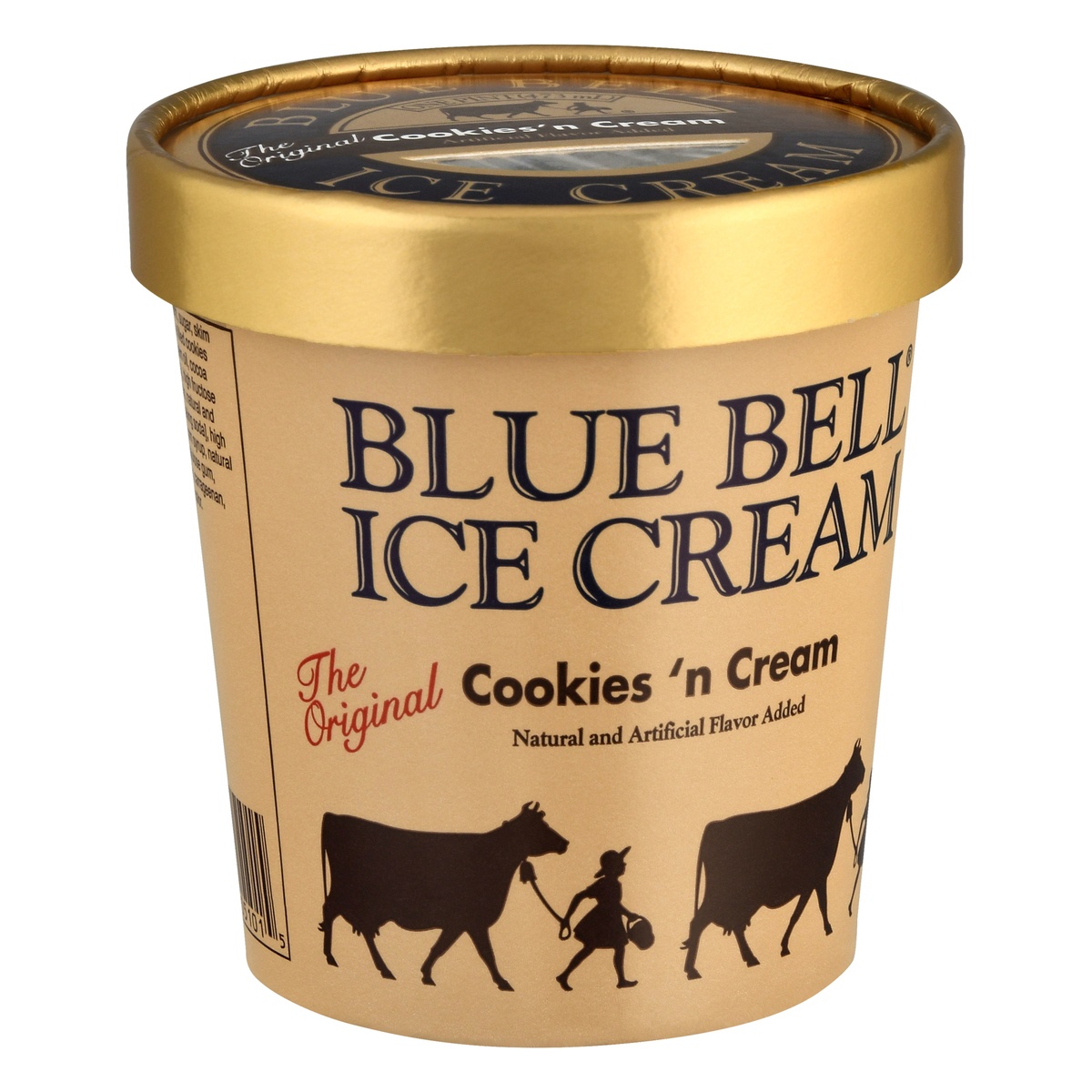 slide 2 of 11, Blue Bell Gold Rim Ice Cream, Assorted Flavors, 16 oz