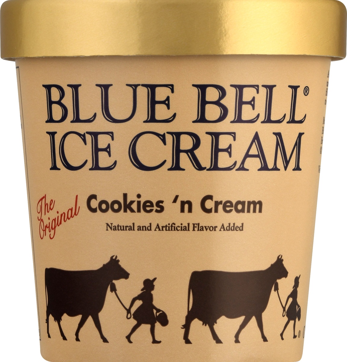 slide 9 of 11, Blue Bell Gold Rim Ice Cream, Assorted Flavors, 16 oz