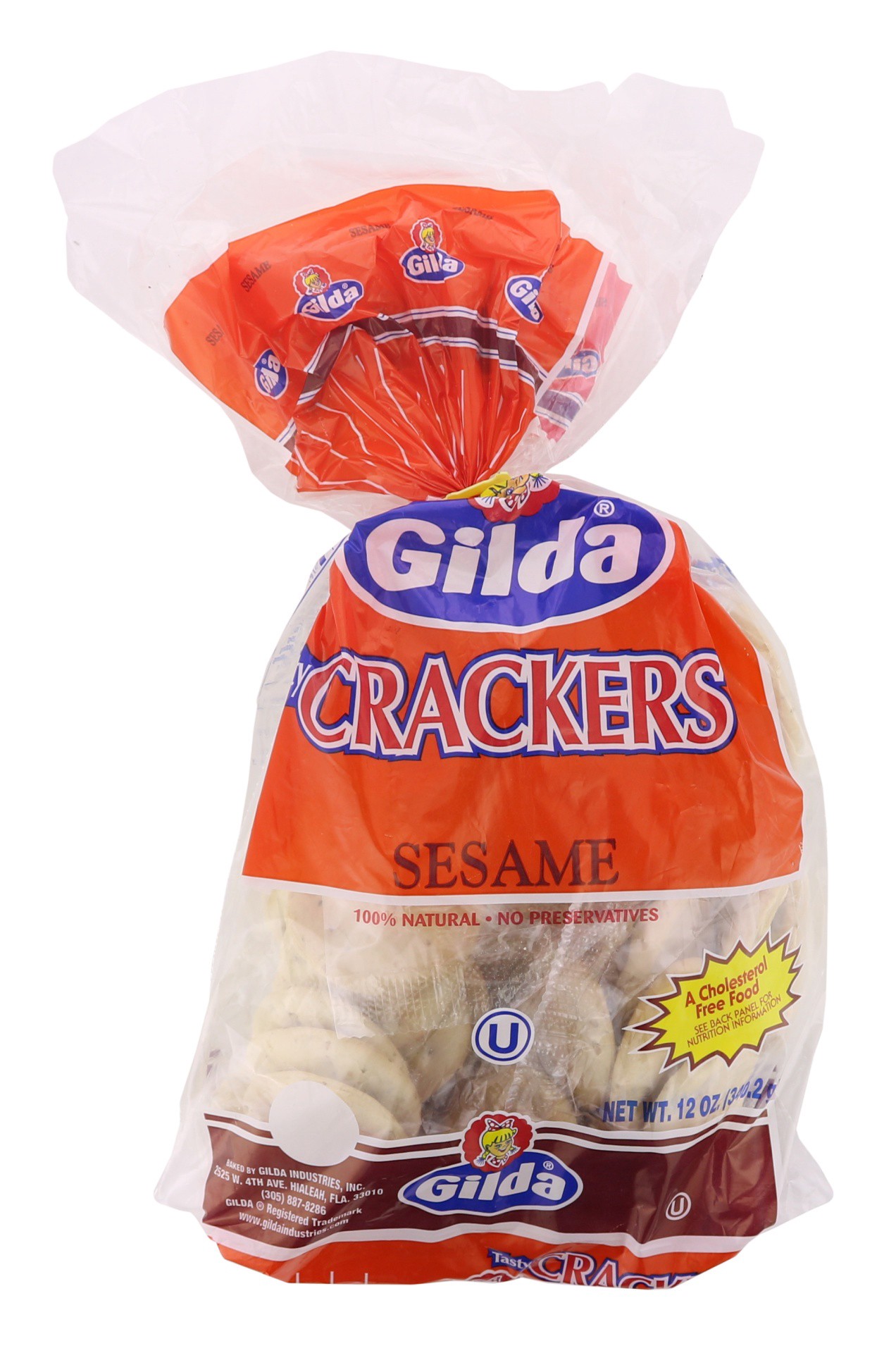 slide 1 of 1, Gilda Sesame Cracker, 1 ct