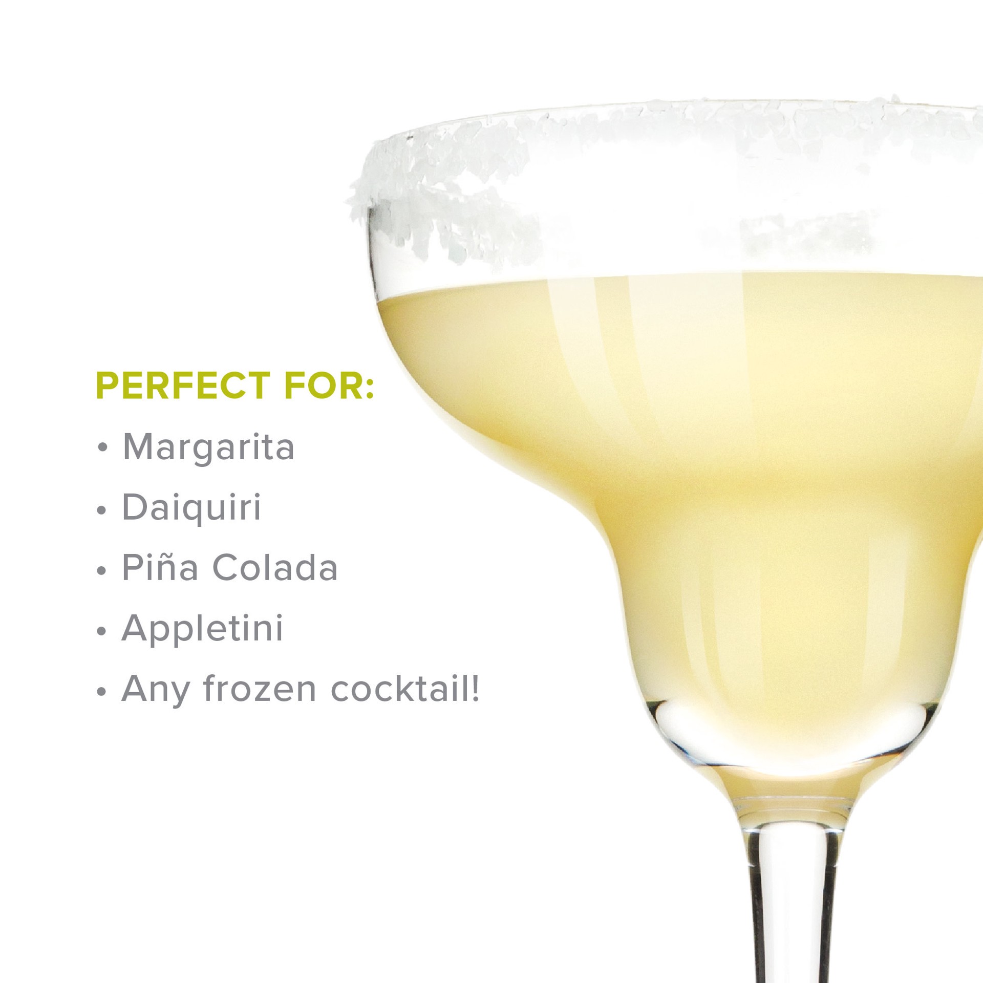 slide 5 of 5, True Margarita Glass 4 ea, 1 ct