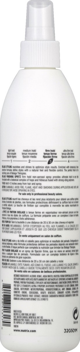 slide 3 of 3, Matrix Biolage Styling Finishing Spritz, 13.5 fl oz