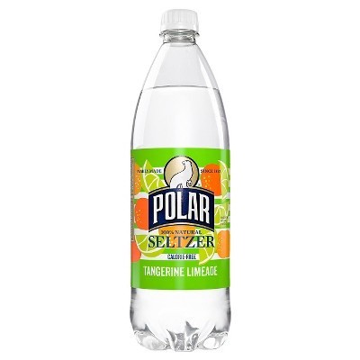 slide 1 of 1, Polar Seltzer Tangerine Limeade - 1 liter, 1 liter