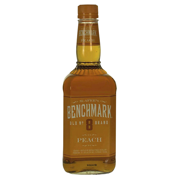 slide 1 of 1, McAfee's Benchmark Peach Bourbon, 750 ml