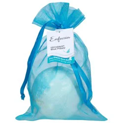 Enfusia Himalayan Blue Poppy Fizz & Foam Bath Bomb 8.2 oz
