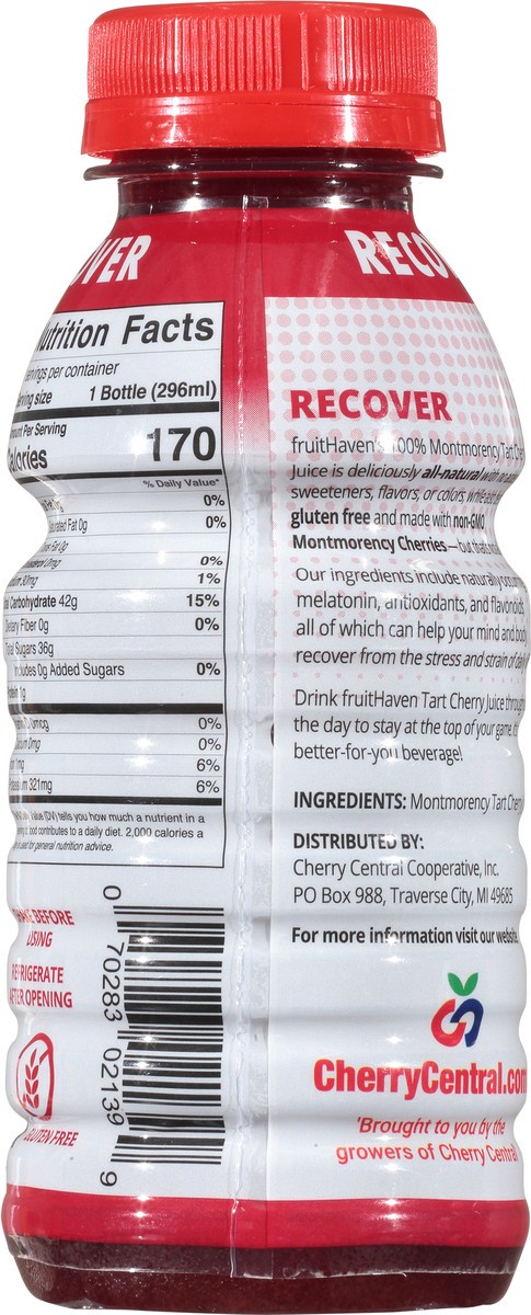 slide 8 of 14, FruitHaven Cherry Juice 10 fl oz, 10 fl oz