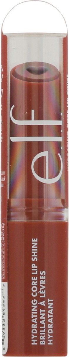 slide 6 of 9, e.l.f. Happy Hydrating Core Lip Shine 0.09 oz, 1 ct