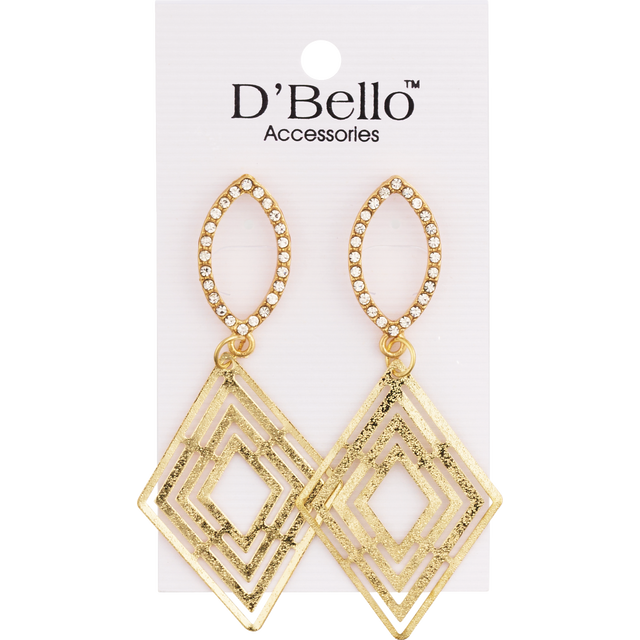 slide 1 of 1, D'Bello Earrings, 1 ct