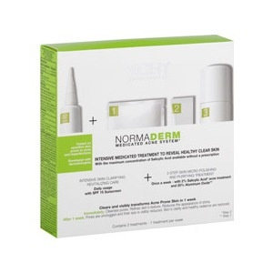 slide 1 of 1, Vichy Laboratories Vichy Normaderm Medicated Acne System, 3 ct