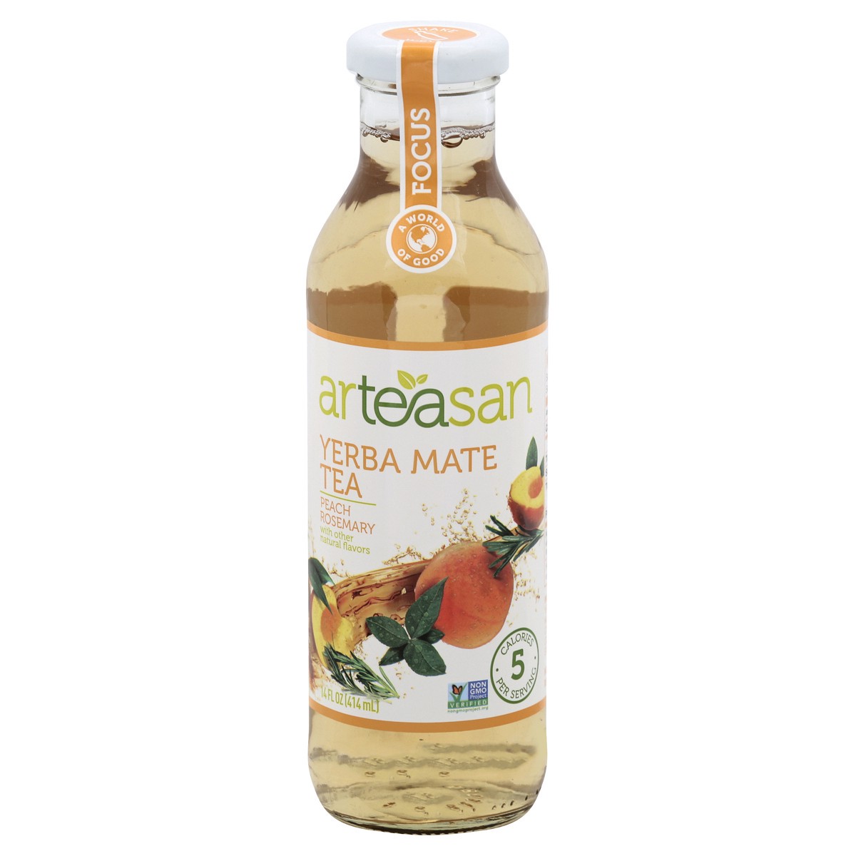 slide 2 of 5, Arteasan Yerba Mate Tea - 14 oz, 14 oz