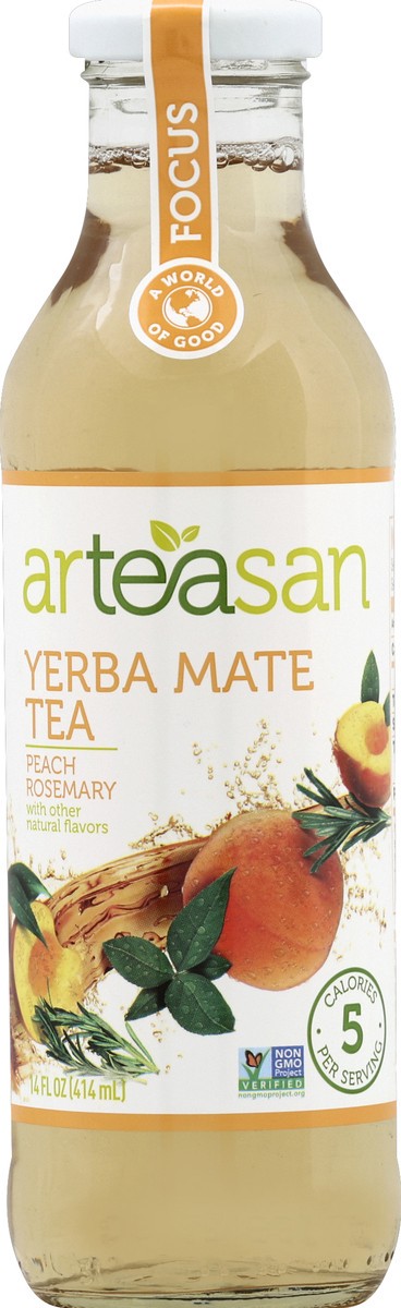 slide 1 of 5, Arteasan Yerba Mate Tea - 14 oz, 14 oz