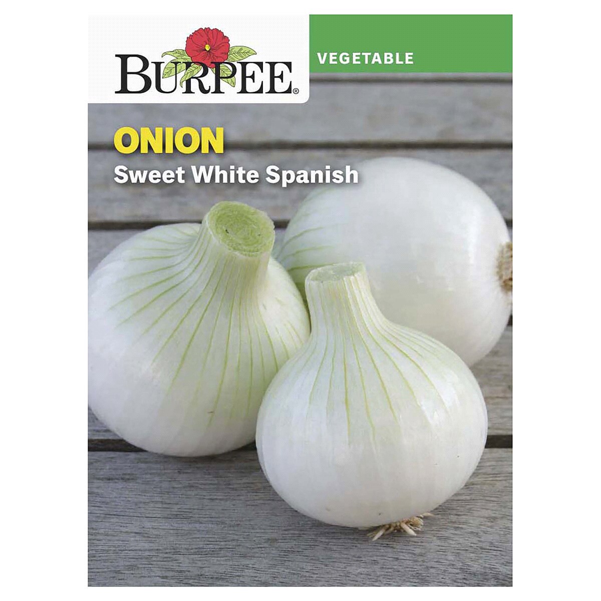 slide 1 of 5, Burpee Onion Sweet White Spanish Seeds, 1 ct