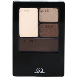 Maybelline Expert Wear Eyeshadow Quads 02Q Natural Smokes