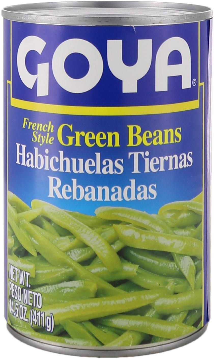 slide 1 of 1, Goya French Style Green Beans, 14 oz