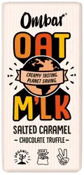 Ombar Oat M'lk Salted Caramel Chocolate Truffle Bar