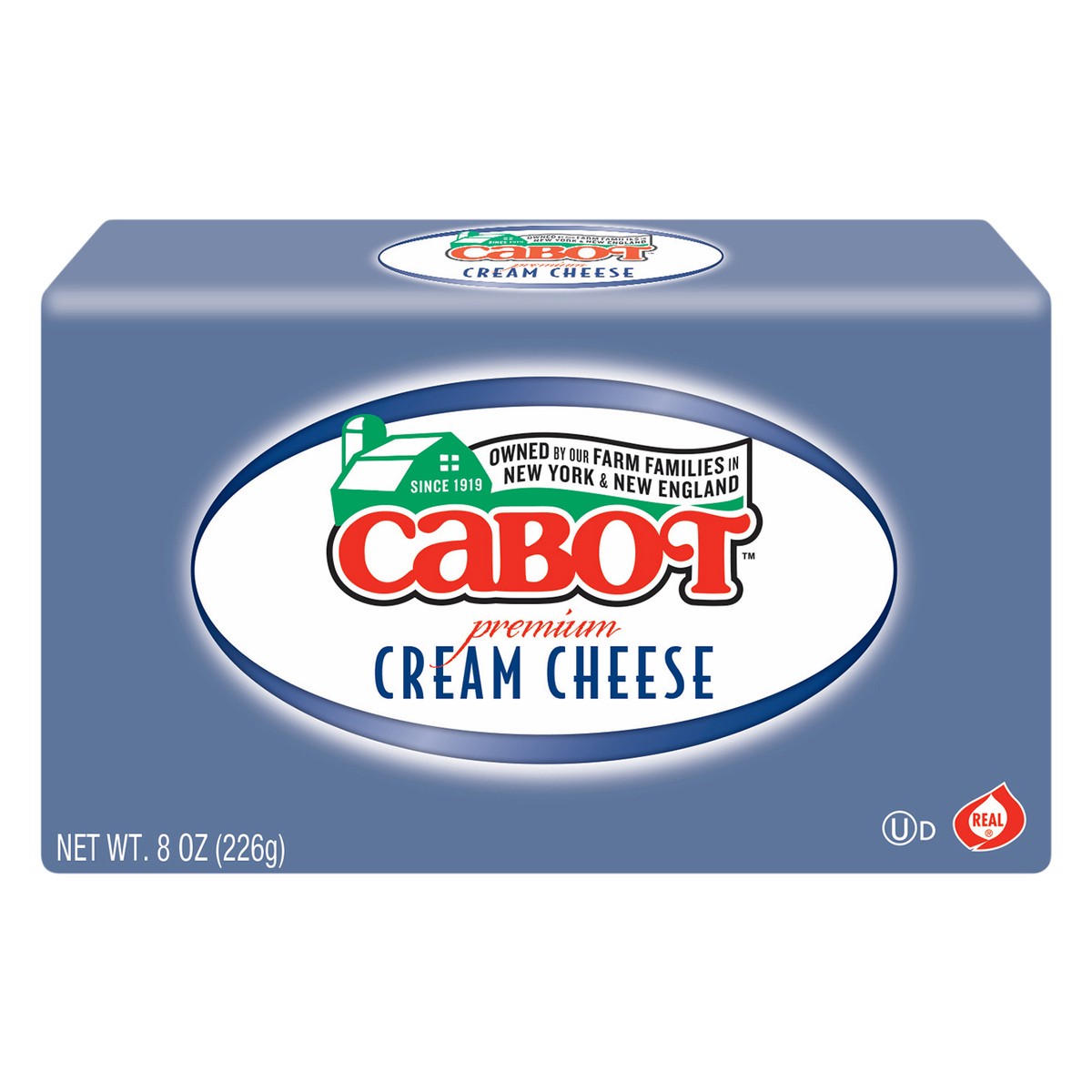 slide 1 of 10, Cabot Cream Cheese, 8 oz