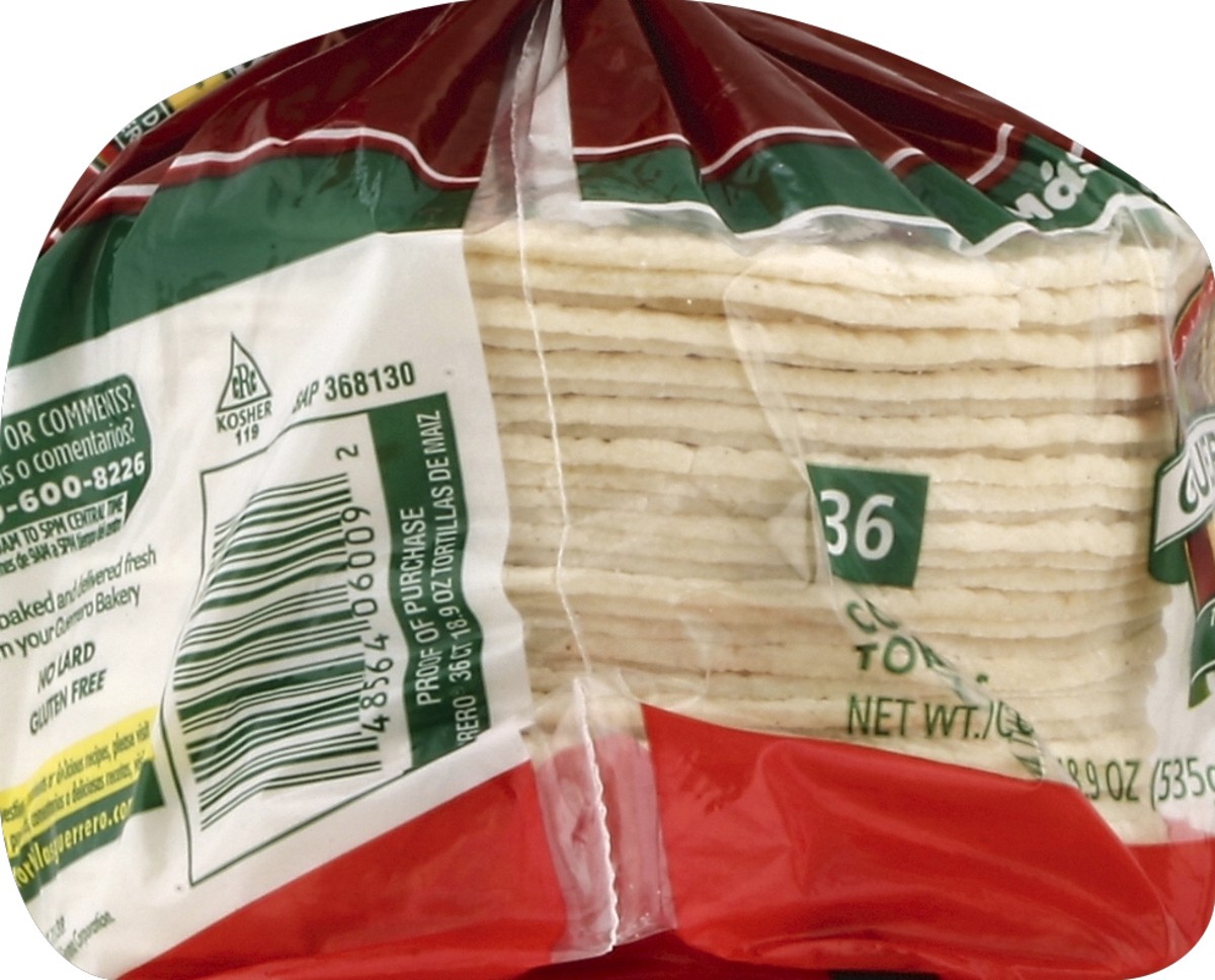 slide 3 of 5, Guerrero Mini Corn Tortillas, 36 ct