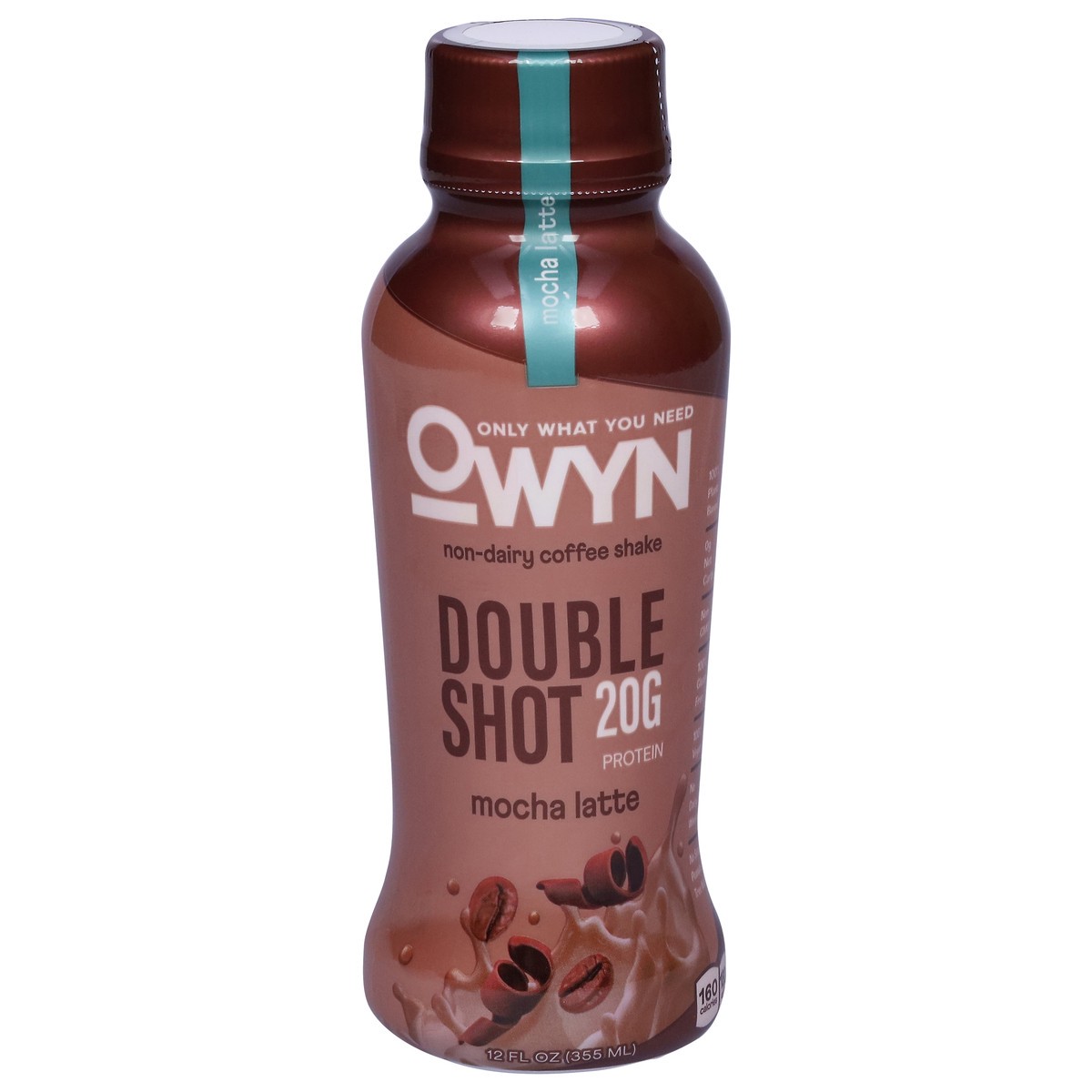 slide 11 of 13, OWYN Non-Dairy Double Shot Mocha Latte Coffee Shake 12 fl oz, 12 fl oz
