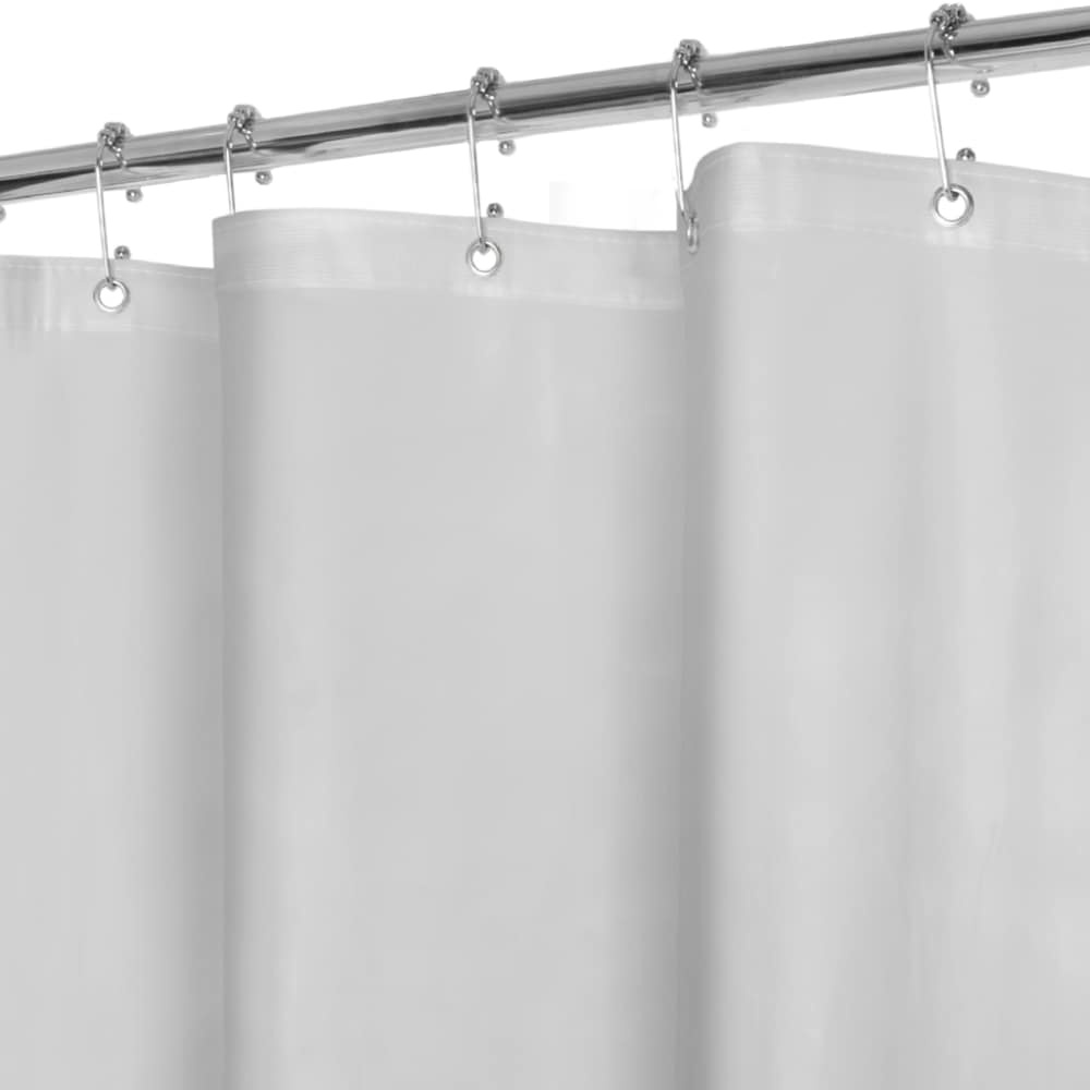 slide 1 of 1, Everyday Living Mildew-Resistant Shower Curtain Liner - Frost, 70 in x 71 in