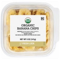 slide 1 of 1, Organic Banana Chips, 5 oz